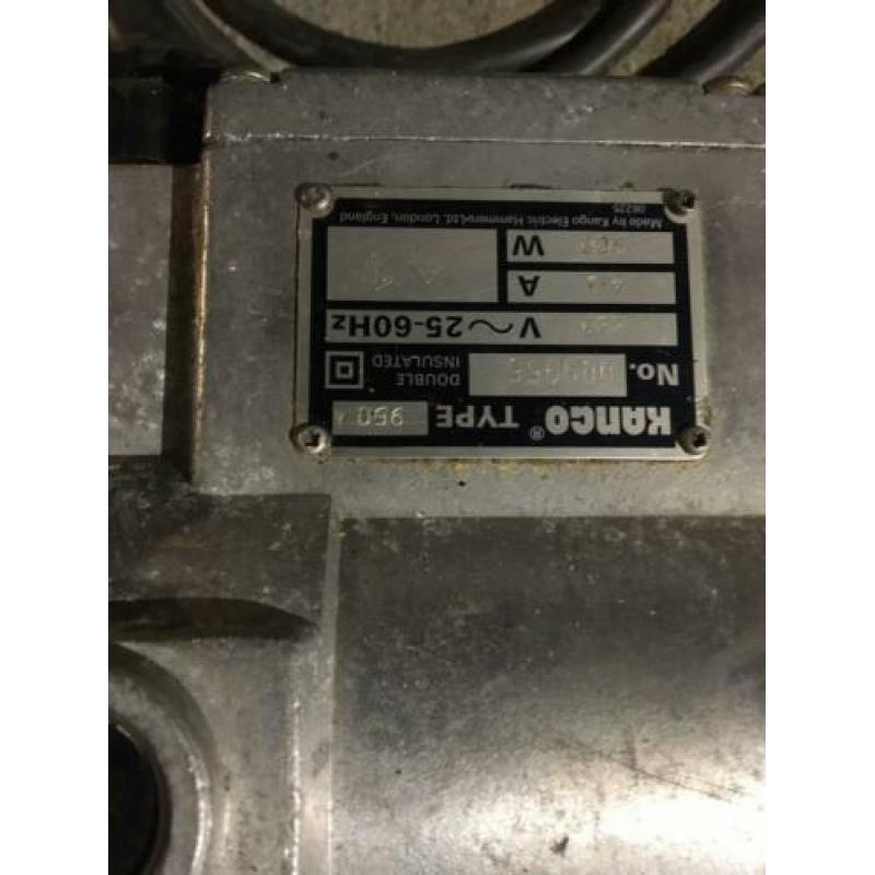 Tekoop Kango Combi Hamer met Boor en beitel.