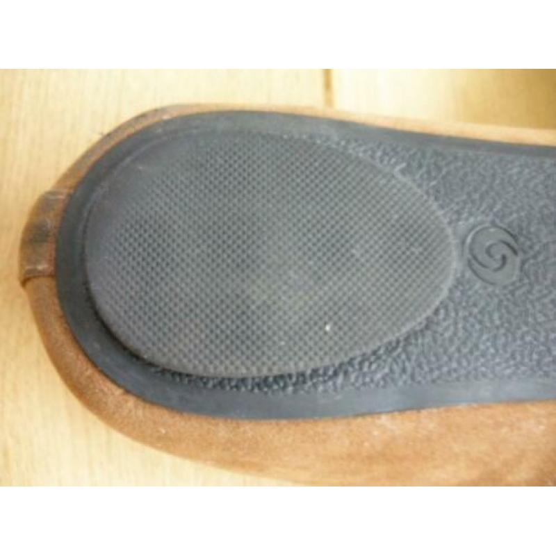 YESSICA ballerina's camel bruin suède maat 41 - nieuw -