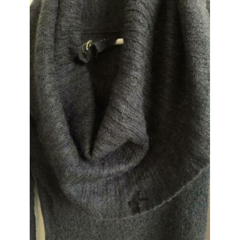 Guess S Wollen trui met hangende kraag
