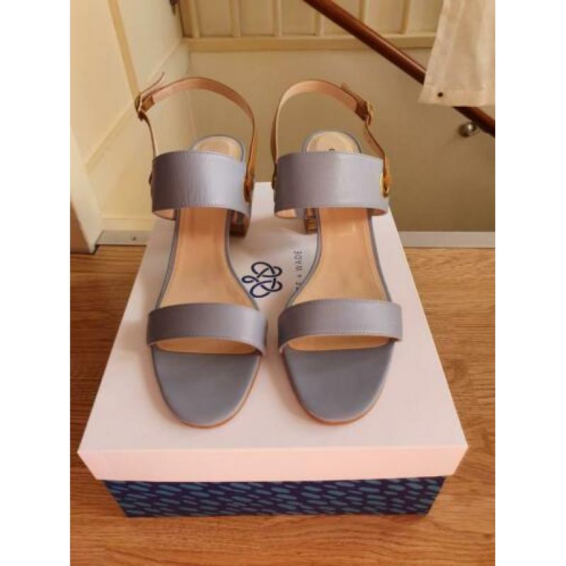 sandalen met hak maat 44 nieuw!