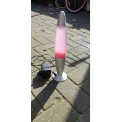 lavalamp, buikkast, hoge kast roze
