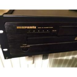 Marantz 5 cd wisselaar in rack