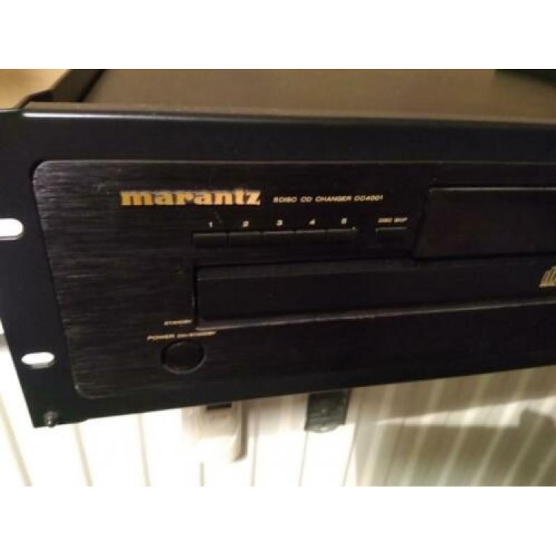 Marantz 5 cd wisselaar in rack