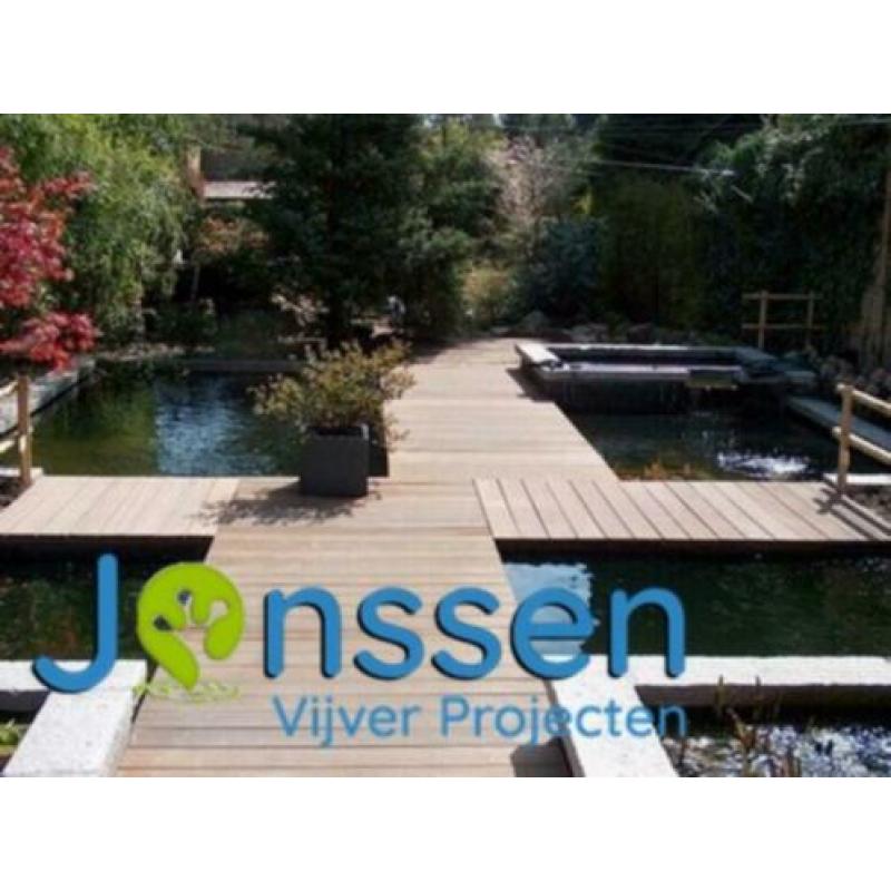 Vijver aanleg door onze specialisten