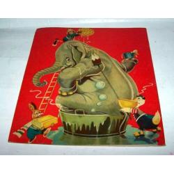 Vrolijke Dieren-prachtig vintage jaren '50 prentenboek. Izgs