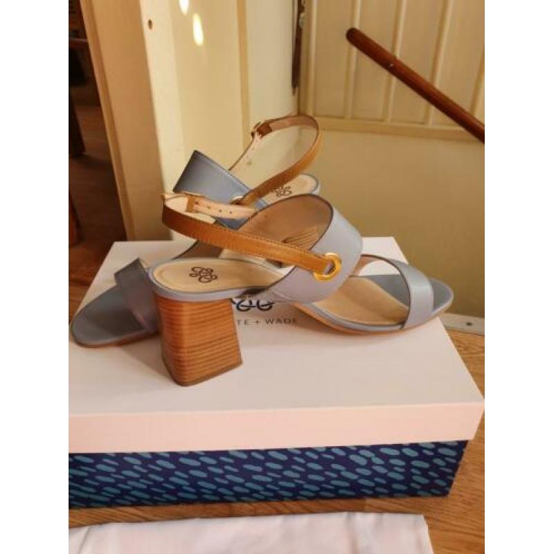 sandalen met hak maat 44 nieuw!