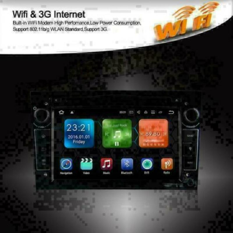Opel Astra Signum Zafira Android 9.0 radio navigatie carkit