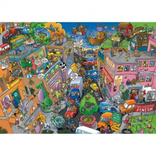 Comic puzzels van o.a. Gibsons en Ravensburger (2)