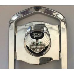 t.k. Harley Sissybar met detach. sideplates, 105 anniversary