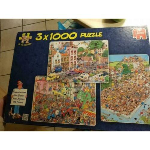 Jan van Haasteren puzzel 3 in 1