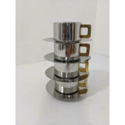 RVS espresso kopjes, Casalinghi – design espresso kopjes