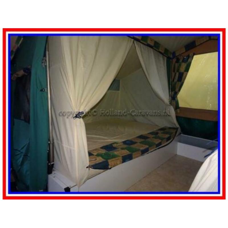 Ruime 6 persoons Cabanon Mistral vouwwagen