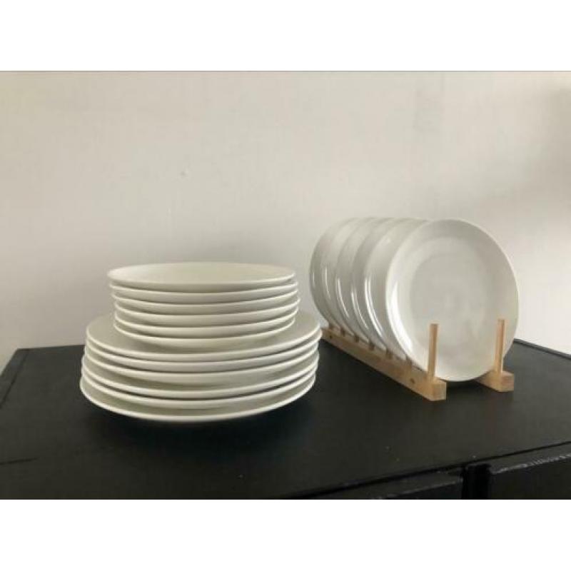 VT wonen servies 6x borden Ø 25,5 cm & 12 borden x Ø 20 cm