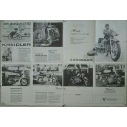 Kreidler poster jaren 70 met van veen stempel