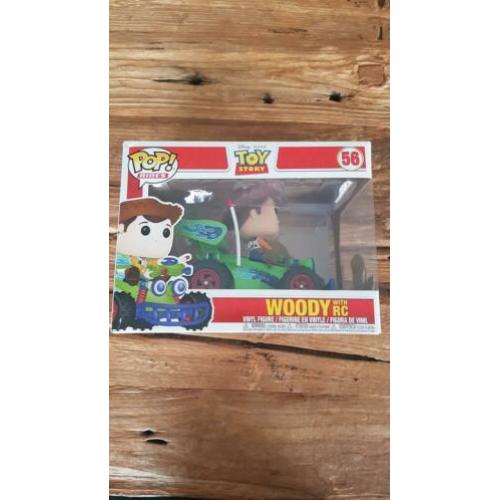 Funko Pop! Disney Toy Story #57 Woody with Rc met Boxdamage
