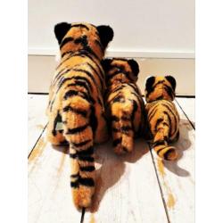 Knuffels WWF tijgers Vintage Retro