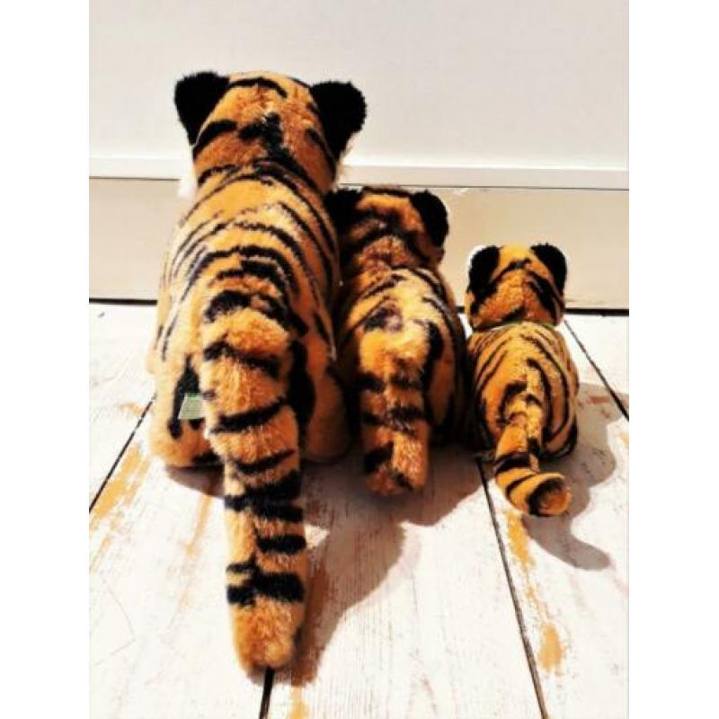 Knuffels WWF tijgers Vintage Retro