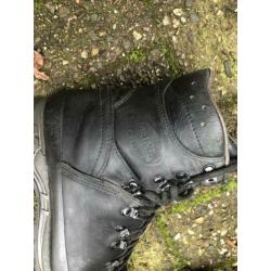 Mooie Meindl wandelschoenen,gewaxt + nieuwe inlegzolen-mt 42
