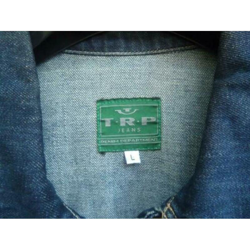 Tripper spijkerjas T.R.P. jas L blauw spijkerjack als nieuw