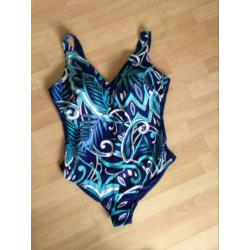 Rodeo blauw badpak met softcups mt 46 izgs