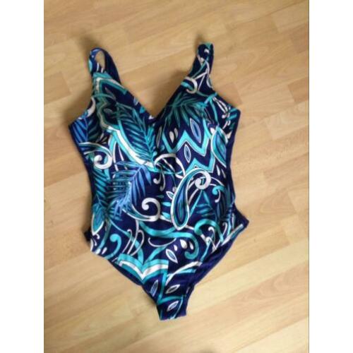 Rodeo blauw badpak met softcups mt 46 izgs