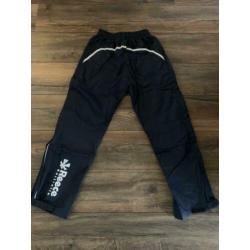 Reece hockey broek blauw met rits maat S 2x gedragen