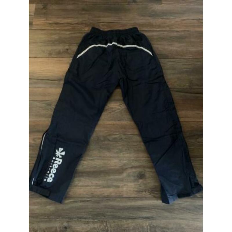 Reece hockey broek blauw met rits maat S 2x gedragen
