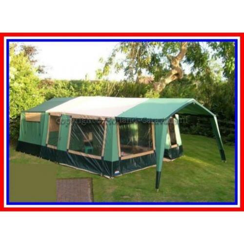Ruime 6 persoons Cabanon Mistral vouwwagen