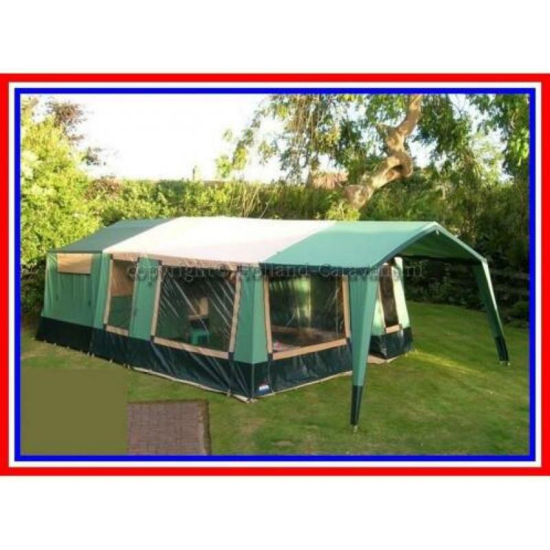 Ruime 6 persoons Cabanon Mistral vouwwagen