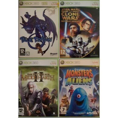 Blue dragon. Clone wars. Lord of the rings. Monsters aliens.