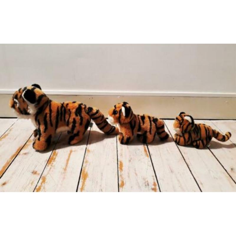 Knuffels WWF tijgers Vintage Retro