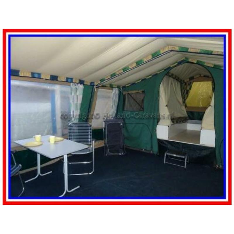 Ruime 6 persoons Cabanon Mistral vouwwagen