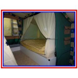 Ruime 6 persoons Cabanon Mistral vouwwagen