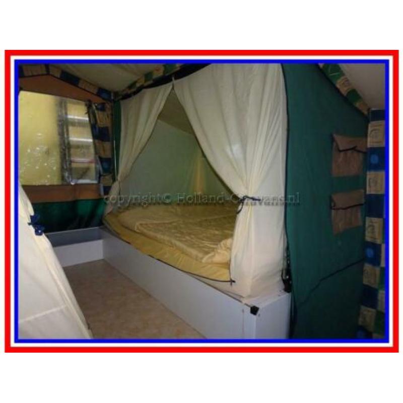 Ruime 6 persoons Cabanon Mistral vouwwagen