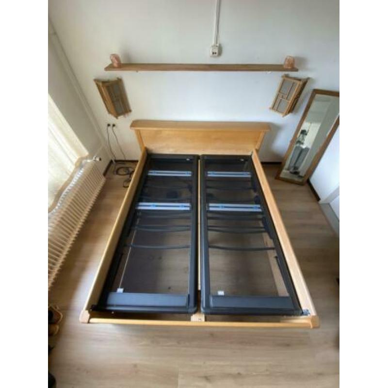 Elektrisch bed 2 persoons van Auping