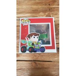 Funko Pop! Disney Toy Story #57 Woody with Rc met Boxdamage