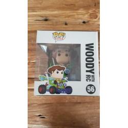 Funko Pop! Disney Toy Story #57 Woody with Rc met Boxdamage
