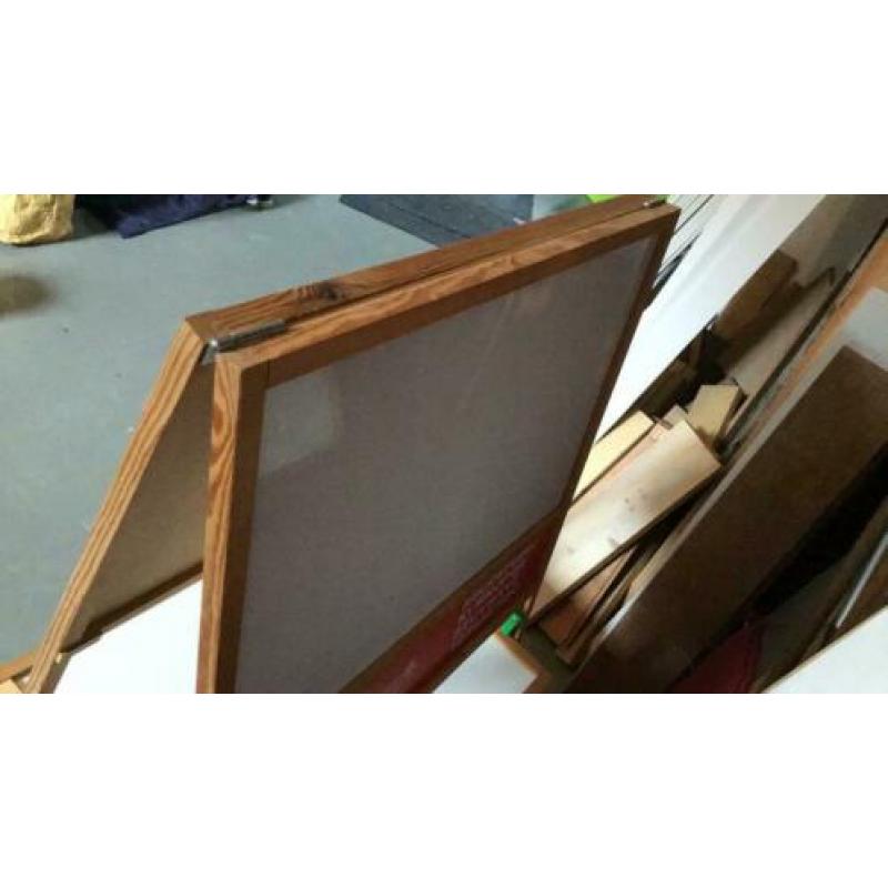 Krijt en stift bord