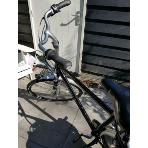 Gazelle Paris plus black, frame maat 61 cm