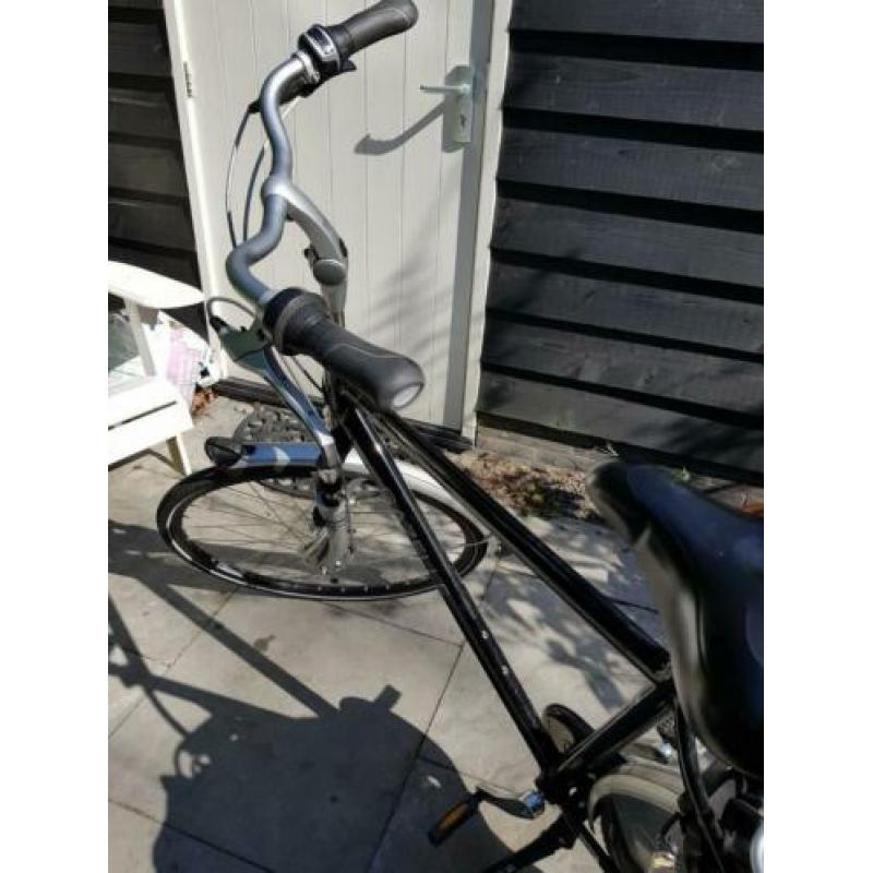 Gazelle Paris plus black, frame maat 61 cm