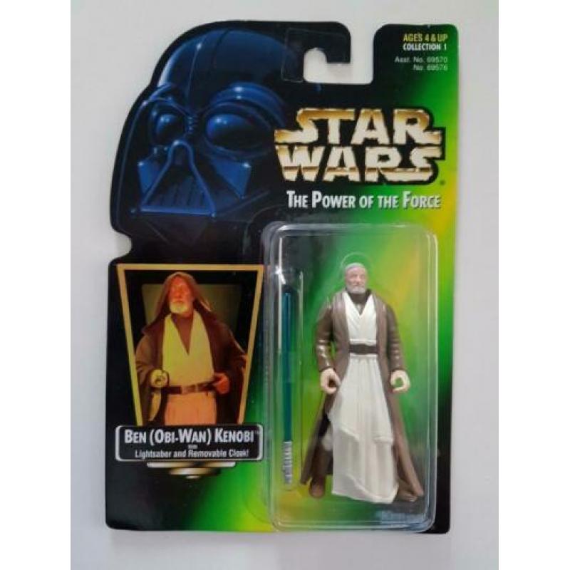 -40% Star Wars POTF Green Holo Ben (Obi-Wan) Kenobi