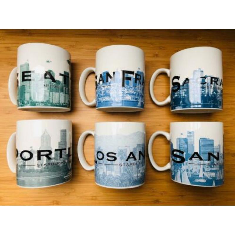 Set Starbucks Skyline serie one 2002