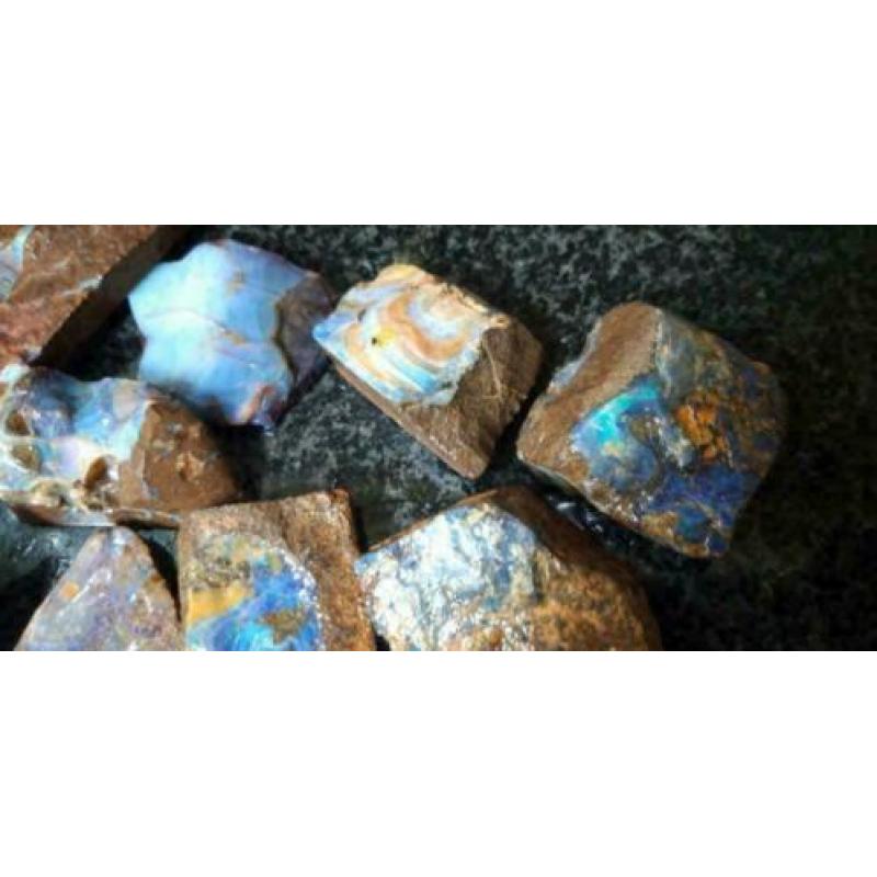 Partij voorgeslepen boulder opalen Lortone edelstenen