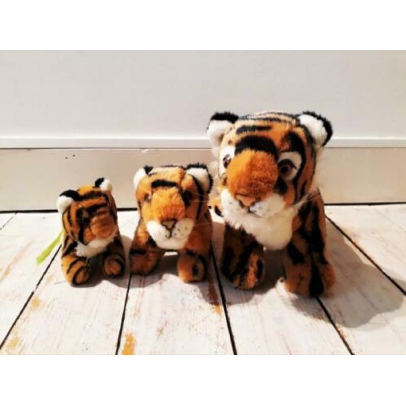 Knuffels WWF tijgers Vintage Retro