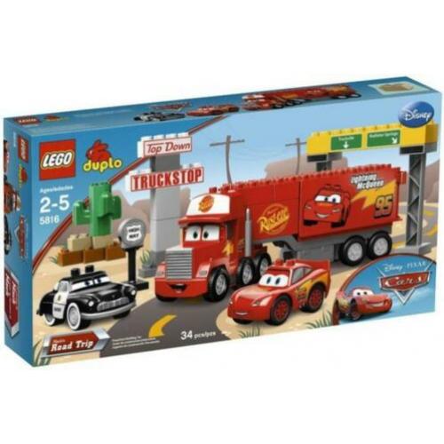 Lego duplo Cars Macks lange rit nr 5816 set compleet