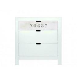 Bopita Basic Wood Babykamer 3 delig White Wash Opruiming!