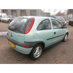 Opel Corsa 1.2 16V 3D 2001 Groen nieuw apk