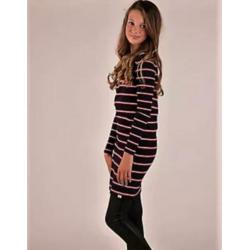 Geweldige gestreepte jurk van INDIAN BLUE JEANS maat 6/116.