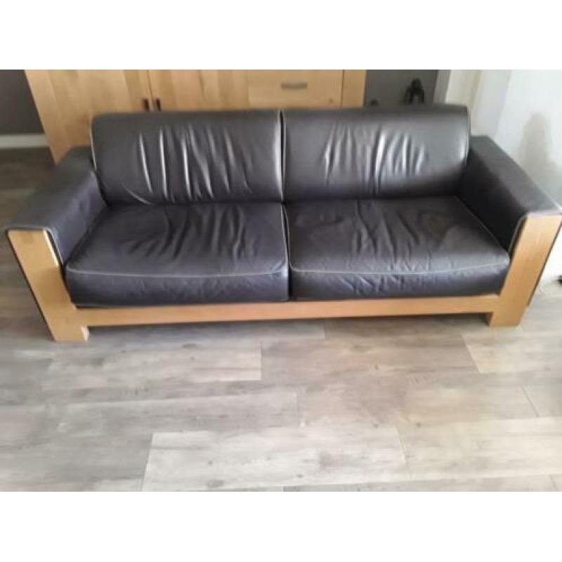 Te koop Leren bankstel