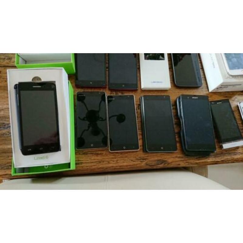 Partij smartphones (werking onbekend)